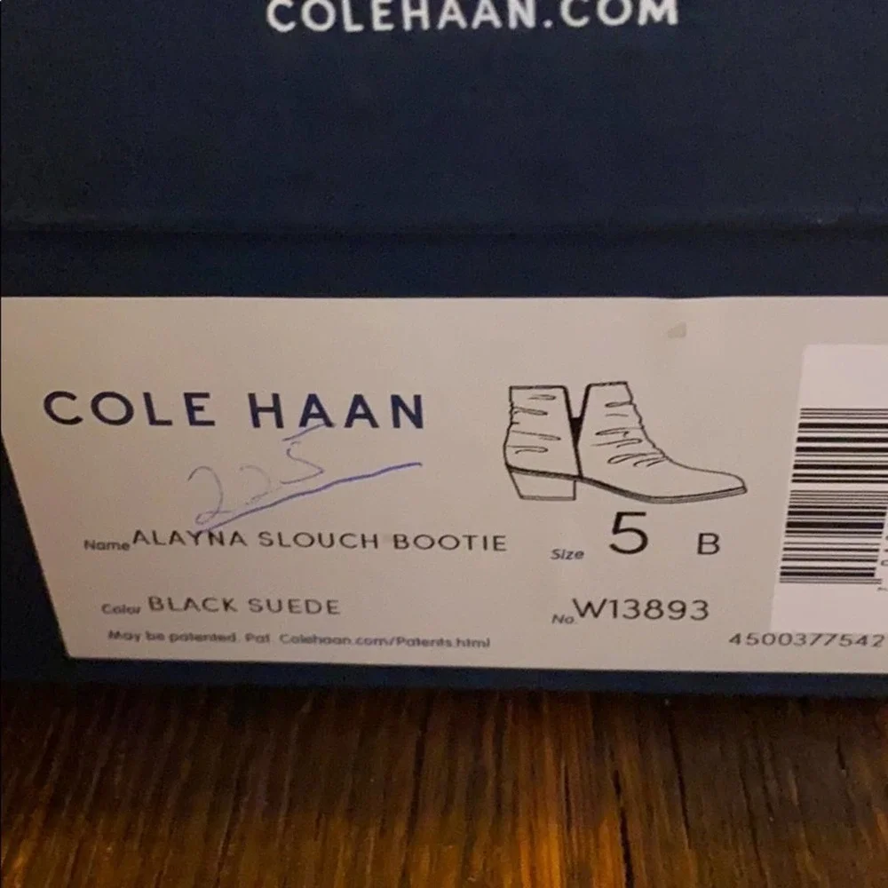 Cole Haan Alayna Slouch Suede Bootie - Picture 8 of 8